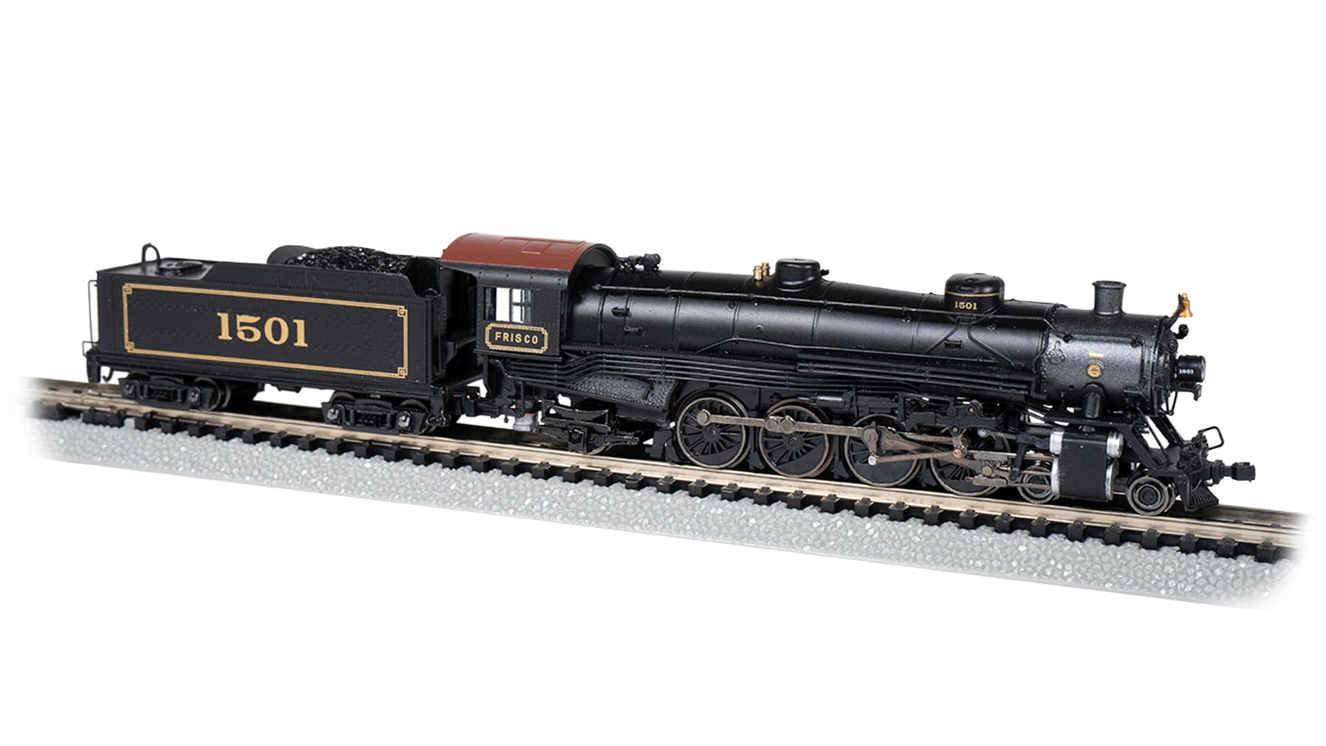 Photo 1 of Bachmann Trains - 4-8-2 - Light Mountain ECONAMI™ DCC Sound Value Equipped Locomotive - Frisco #1501 - N Scale