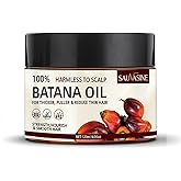 nvyue Raw Batana Oil for Hair Growth,Natural,Pure,Unrefined and Organic Dr. Sebi Batana Oil from Honduras,Repair Hair Split End for Men & Women(120ML)