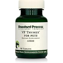 Amazon.com : Standard Process Inc. VF Thymex for Pets - Cat & Dog 