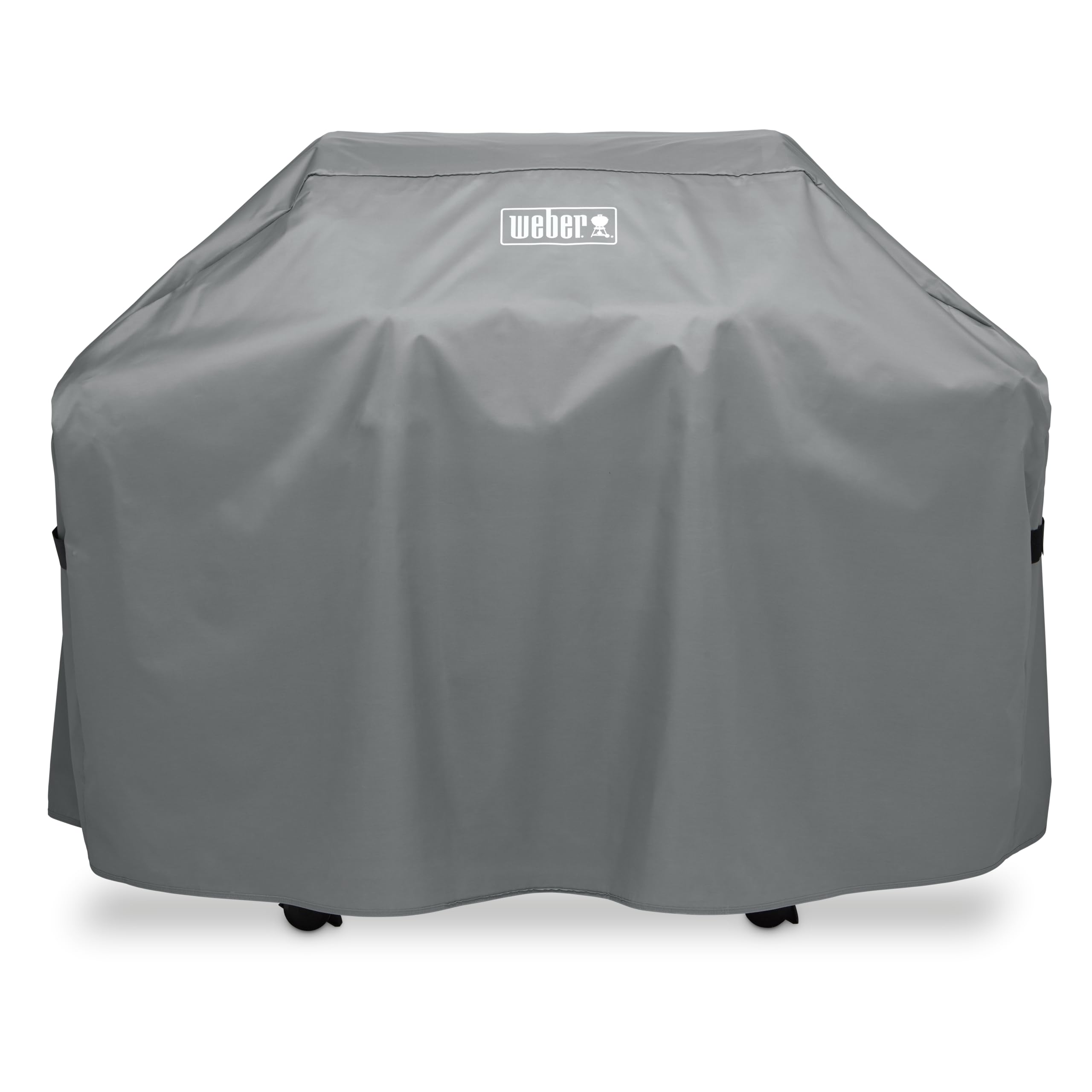 Weber Premium BBQ Cover/For Spirit and Genesis 300 Series Gas Barbecues, Lightweight Weather-Resistant Fabric with Fastening Straps for Durable Outdoor Protection