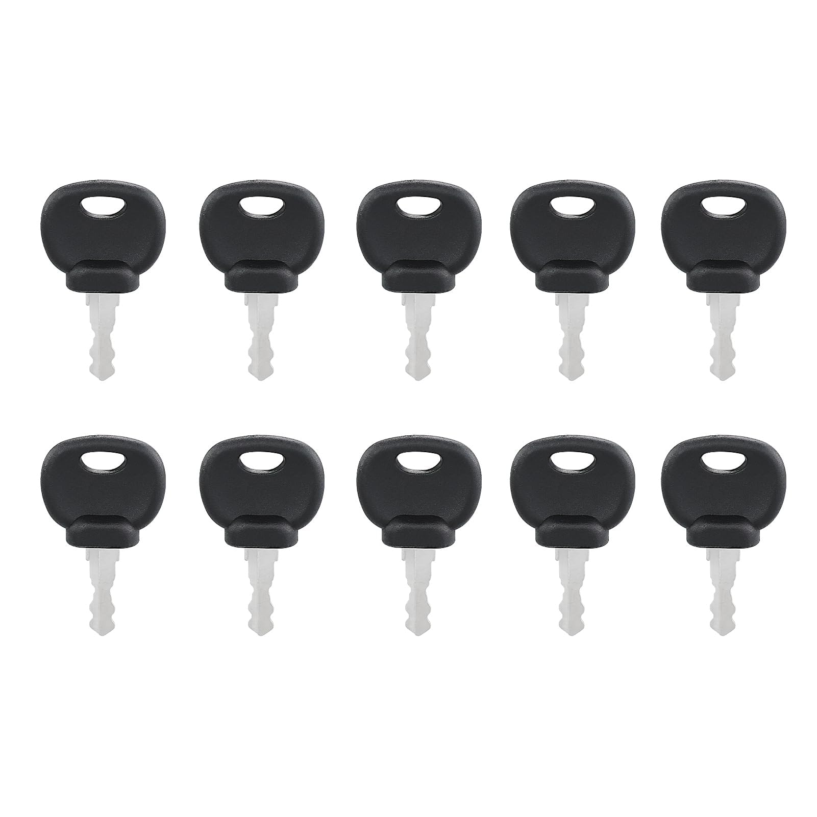 10 Pcs Ignition Device Dump Truck Spare Key for JCB CAT Komatsu 14603 14607 Plant Excavator Dumper Tractor Dozer Roller