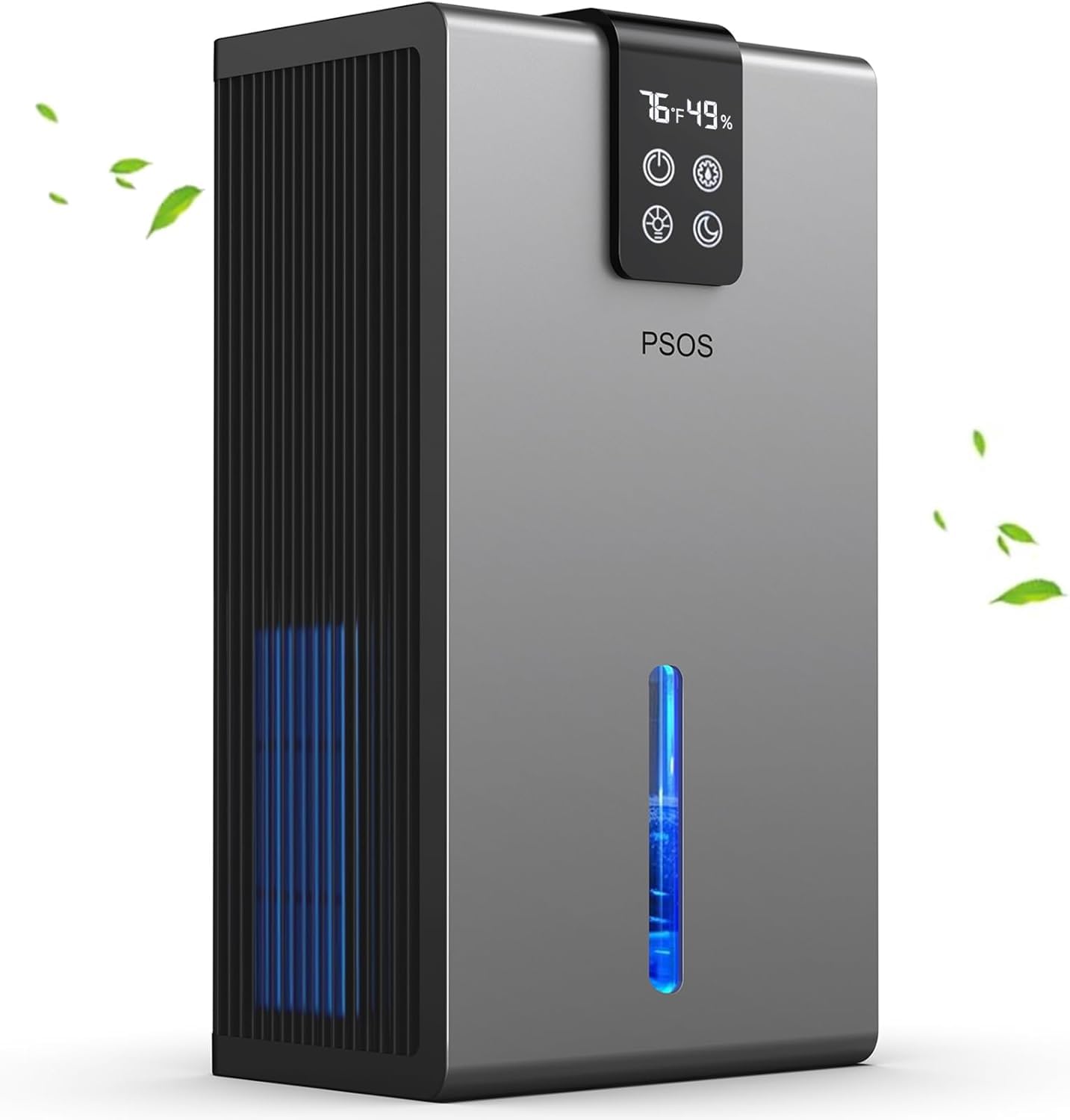 Photo 1 of Dehumidifier, Dehumidifier for home, 120 OZ Water Tank (1000 sq.ft)?Digital Display, Auto Shut Off, Sleep Modes, Gray