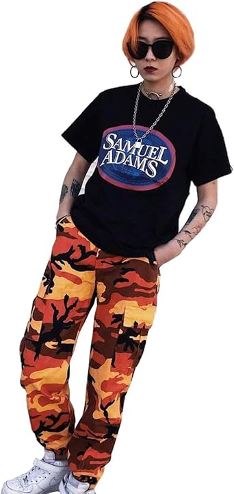 orange camo pants amazon
