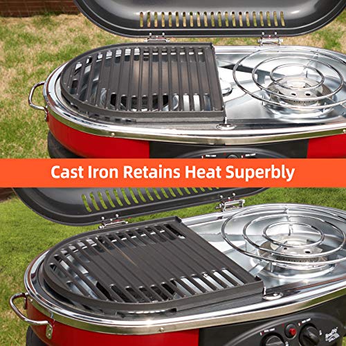 GASPRO Portable Grill Grate for Coleman Roadtrip 285, 225, LXE, LX, LXX and Swaptop Accessories