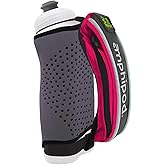Amphipod Hydraform Jett-Lite Thermal Handheld, Ergonomic Hydration & Storage for Runners, Hikers & Athletes (12 & 20 oz.) - Sangria - 12 oz.