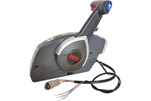 DOYT Outboard Side Remote Control Box 5006180 Side Mount with 8 Pin 12 wires fit for BRP Evinrude OMC Johnson Outboard