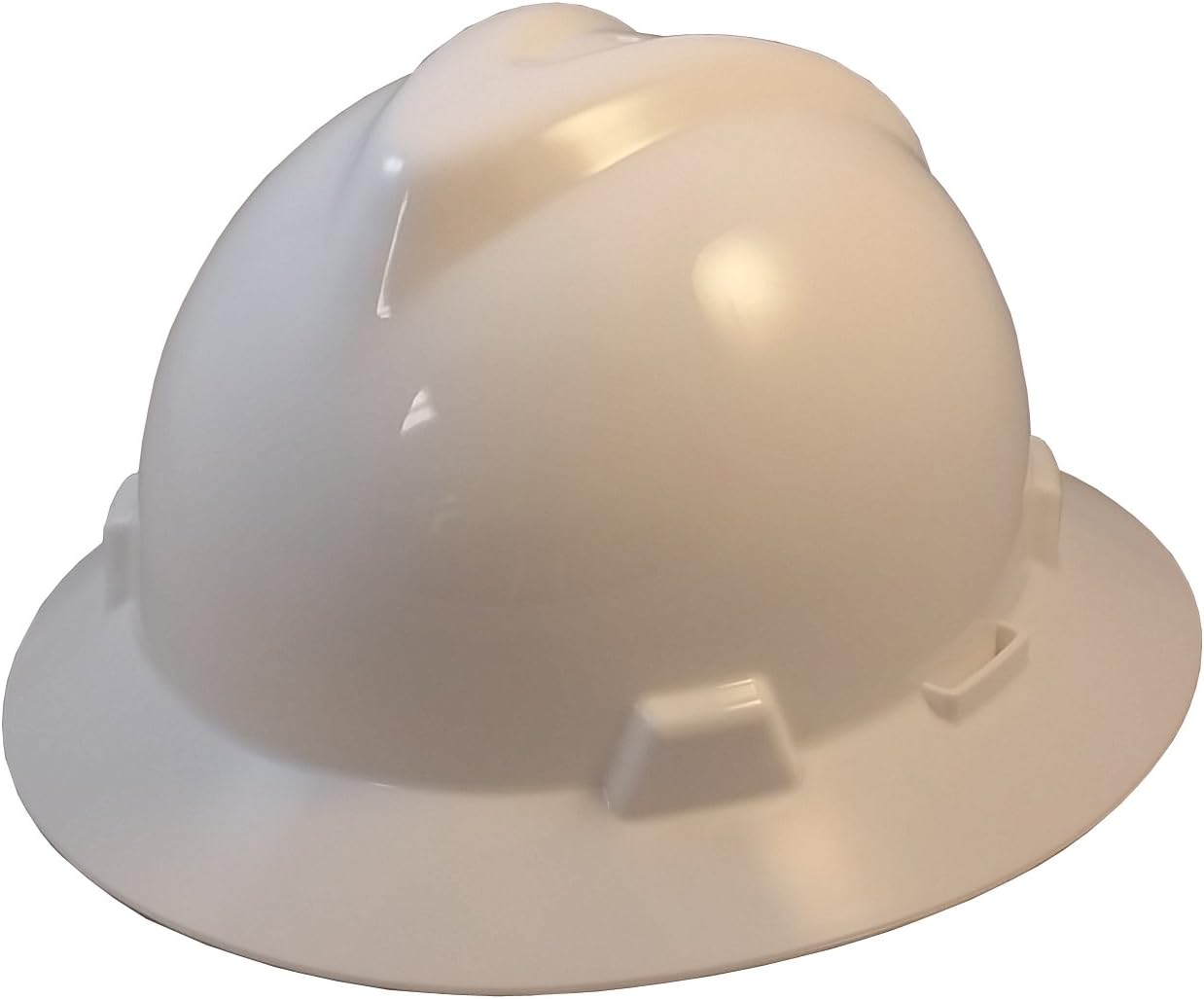 msa full brim hard hat