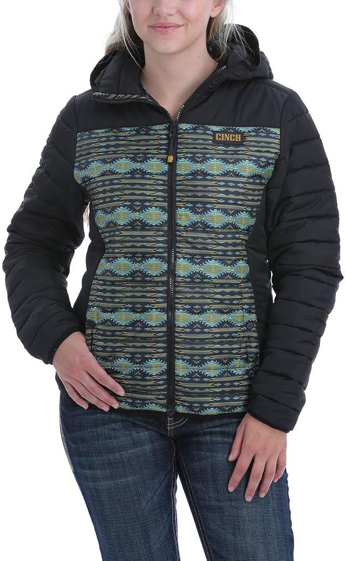 colorblock cinched hoodie