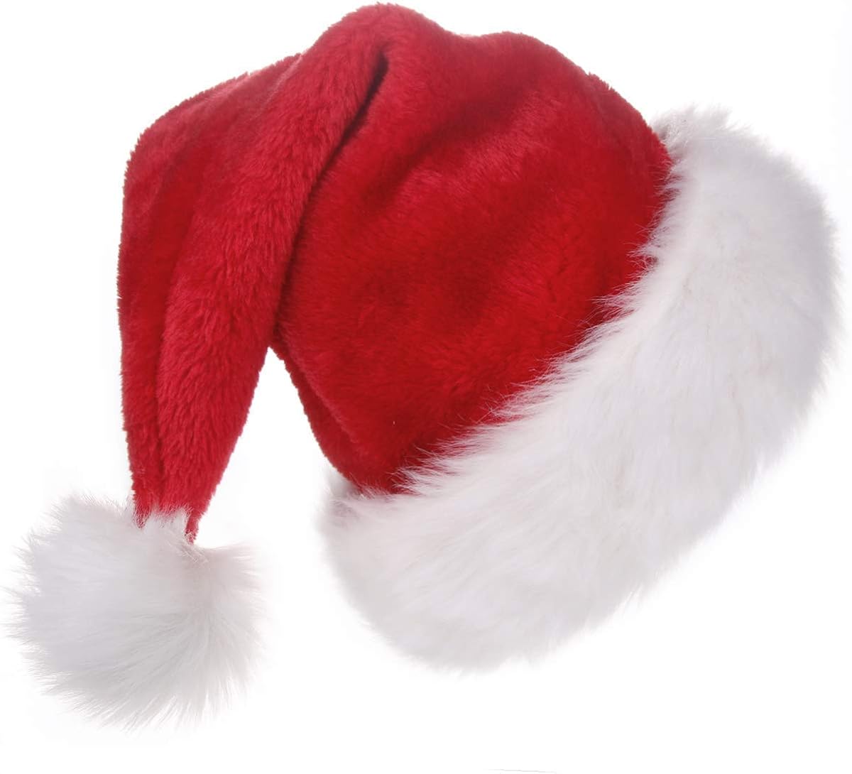 red velvet hat
