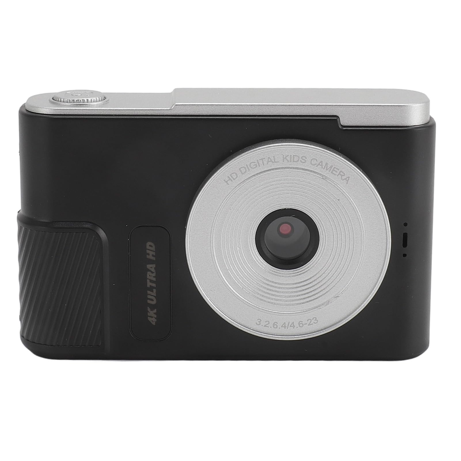 Digital Camera 4K,48MP 16x Digital Zoom 2.4 Inch Screen,Portable Compact Camera for Kids Students Vlog (Black)