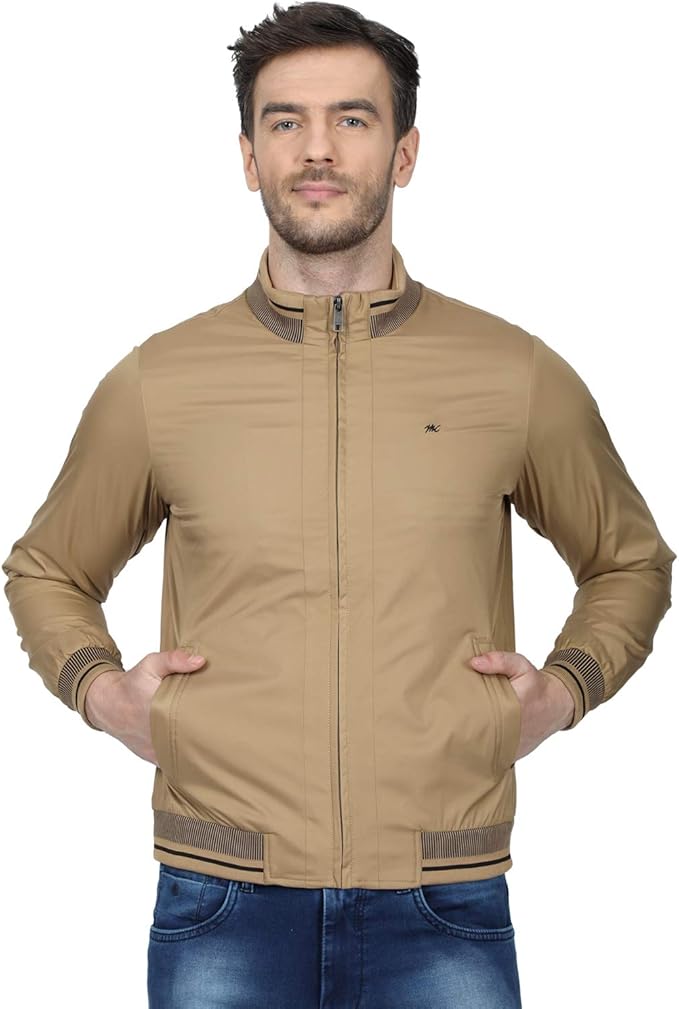 Buy Monte Carlo Men's Solid Jacket at Amazon.in