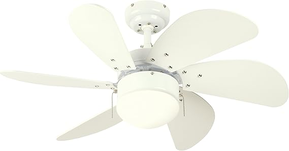 Westinghouse Lighting 7814520 Turbo Swirl Single Light 30 Inch Six