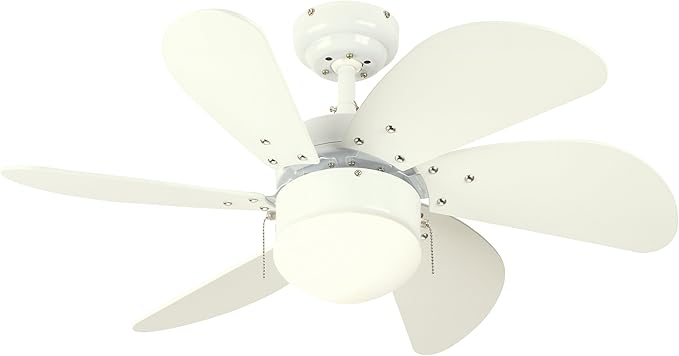 Westinghouse Lighting 7814520 Turbo Swirl Single Light 30 Inch Six