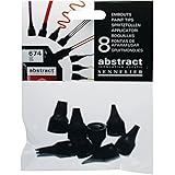 Sennelier Abstract Tip Set, 8 Count (Pack of 1), Black