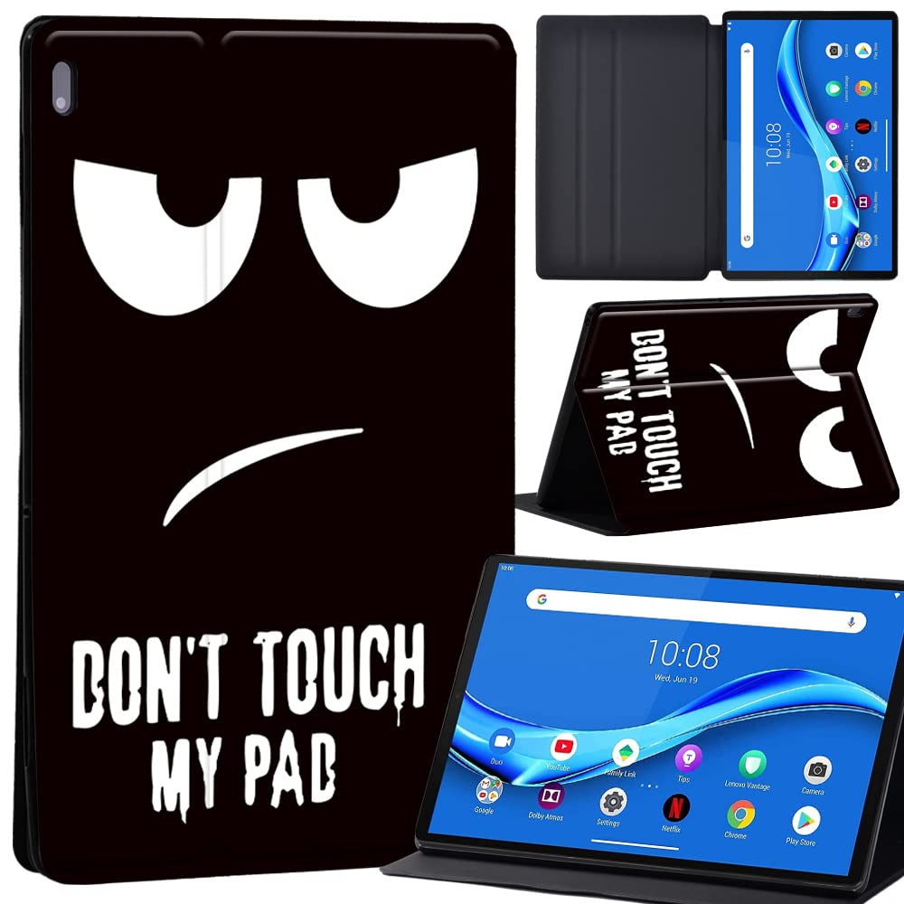 Case For Lenovo Tab M10 FHD Plus 10.3 inch (TB-X606X TB-X606F) Leather Case with Auto Wake-up, Flip Case for Lenovo Tab M10 FHD Plus Cover (don't touch my pad)