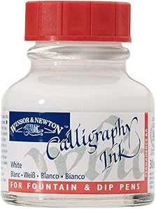 Winsor & Newton Calligraphy Ink 30ml Bottle-White