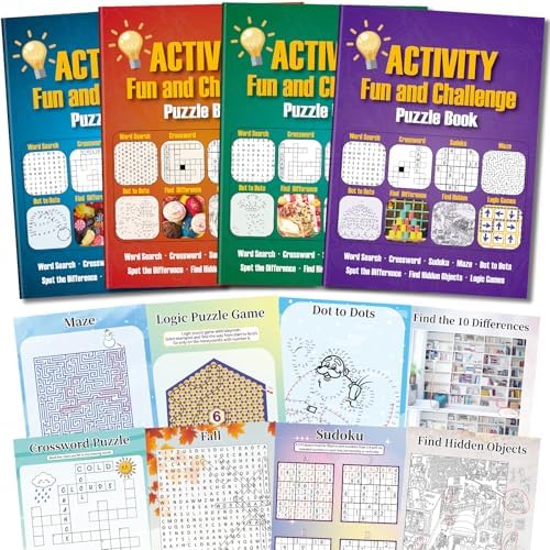 Amazon.com: The All-in-One Activity Book for Adults: Fun and