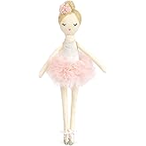 MON AMI Charlotte The Ballerina Stuffed Doll – 15 Inches | Plush Ballerina Doll for Girls | Toy & Room Décor for All Ages