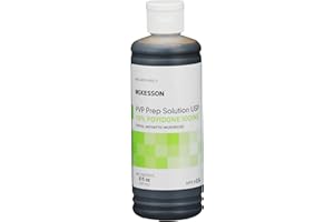 McKesson PVP Prep Solution USP, 10% Povidone-Iodine, 8 oz, 1 Count