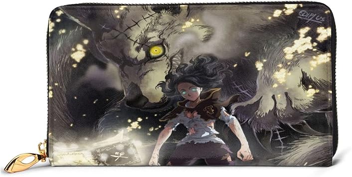 Amazon 革財布 アニメ 色五葉草 財布 おしゃれ 高級感 長財布 ファスナー 両面本革 多機能 大容量 携帯に便利 シンプルで快適で長持ち 軽量小銭入れあ 現金 収納 日常 カジュアル 財布 男女通用 2 5 10 5 19cm Neutab 財布