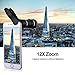12X Telephoto Lens，Vorida Telescope With 3 IN1 HD Camera Lens Kit For iPhone7/7 Pus/6/6 Plus/6s/6 Plus/5/5S Samsung Galaxy Note