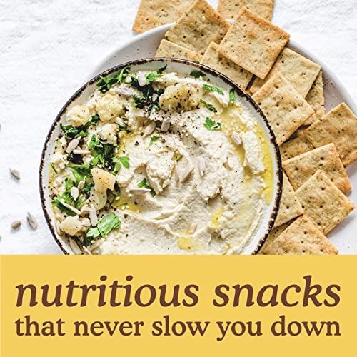 SIMPLE MILLS ALMOND FLOUR CRACKERS, FAMILY SIZE, ROSEMARY & SEA SALT – GLUTEN FREE, VEGAN, HEALTHY SNACKS, 7 OUNCE (PACK OF 1)