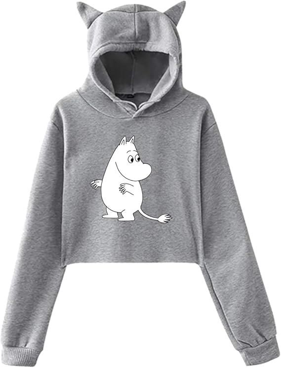 Amazon Co Jp Moomin ムーミン パーカー 猫耳フード付 スウェット トレーナー パーカー 長袖 カジュアル カレッジ風 人気 フード付き Sーxxl タンクトップ 個性的 レディース 服 ファッション小物