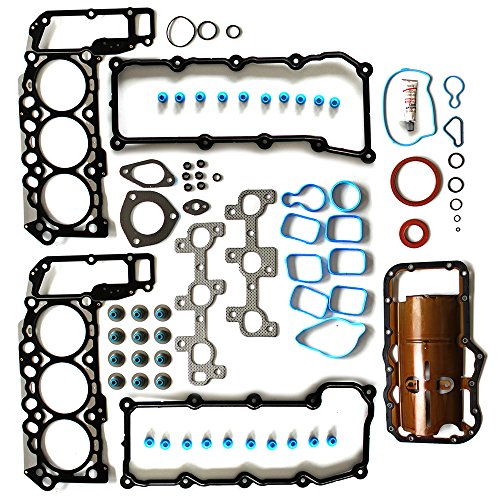 ECCPP Replacement for Full Head Gasket Sets for Dodge Dakota Jeep Liberty 2002-2005 3.7L Automotive Replacement Engine Full Gasket Head Kits
