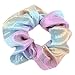 Fanzbike 12 Pieces Shiny Metallic Scrunchies Hair Scrunchies Elastic Hair Bands Scrunchy Hair Ties Ropes for Women or Girls Hair Accessories