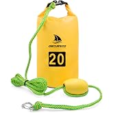 Obcursco 20L Jet Ski Anchor Kit, 2-in-1 Sand Bag Anchor and Adjustable Buoy | PWC Sandbag Anchor, Jet Ski Accessories for Kayak, Sea-Doo, Paddle Board, WaveRunner, Watercraft and Swim Mat