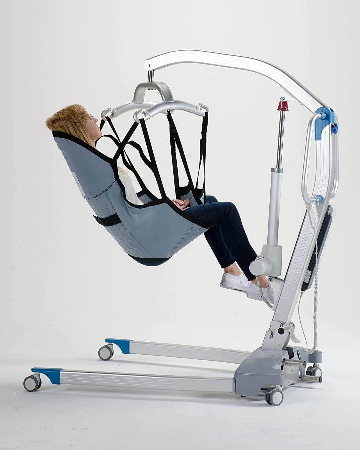 Patient Aid Padded U-Sling with Head Support, Universal Patient Lift Sling, Size Medium, 600lb Capacity: Health & Personal Care