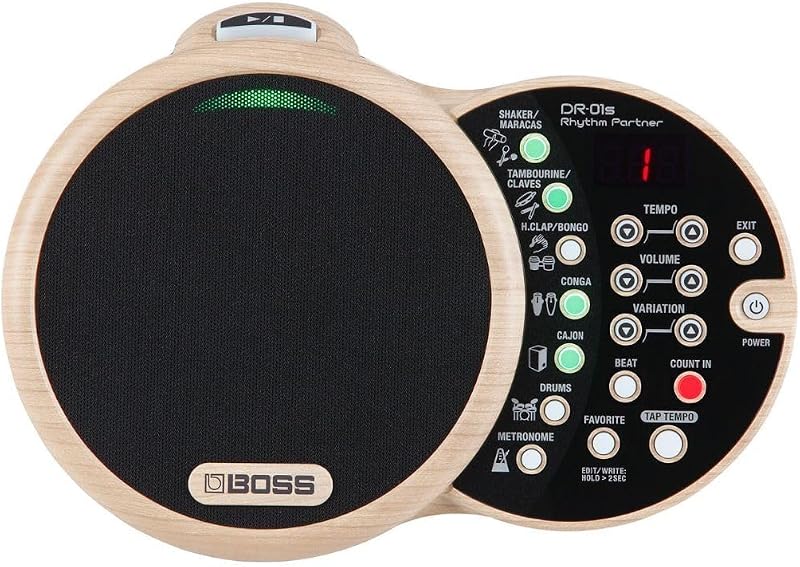 BOSS Dr-01S Rhythm Partner for Acoustic Musicians