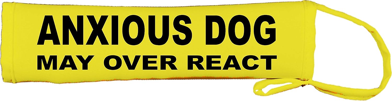 nervous dog lead cover