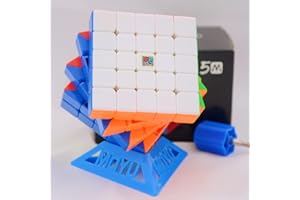 Bukefuno Moyu Meilong 5x5 M Magnetic Stickerless Speed Magic MFJS MEILONG 5x5x5 m Magnetic Cube Cubing Classroom 5x5 M Cube Magic Puzzle