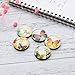 JIUZHU 14 Pieces Butterfly Patterns Glass Refrigerator Magnets Fridge Magnets Sets for Home Office Map Photo Cabinets Whiteboards Decorative