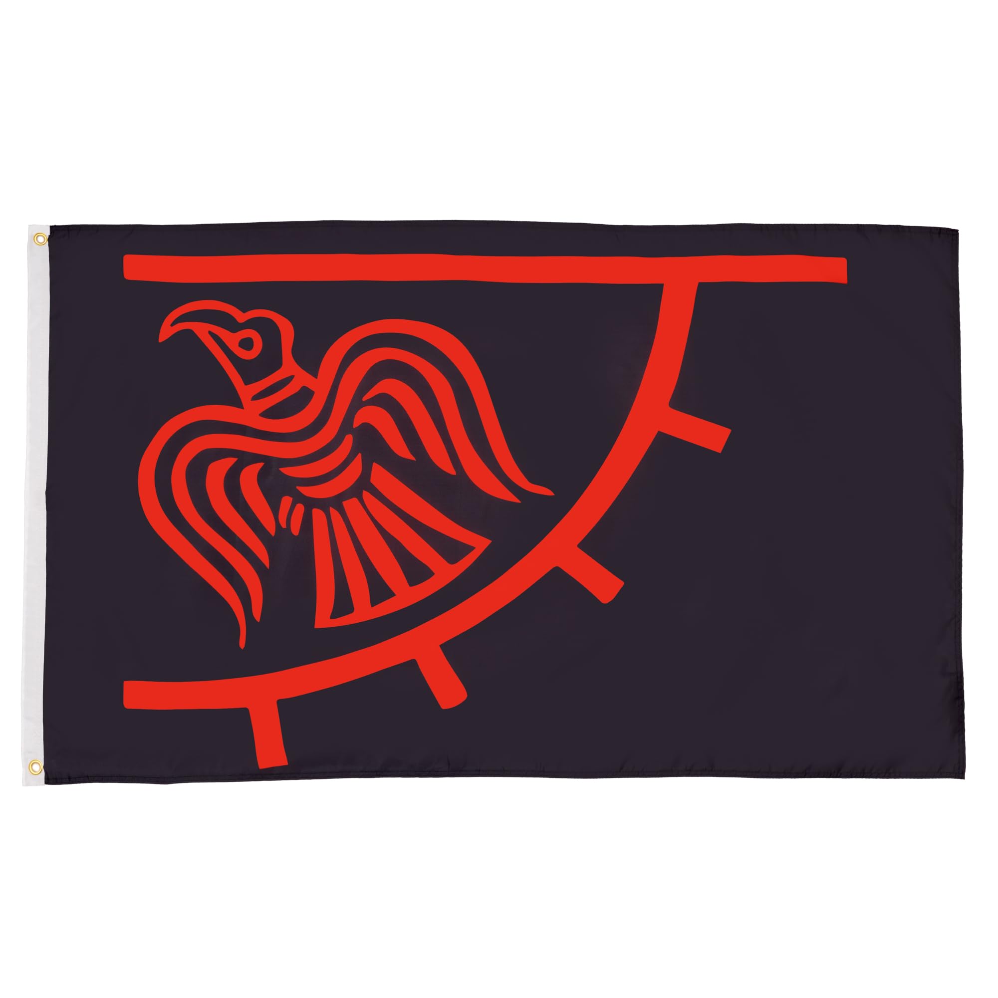AZ FLAG - Odin Craven Flag - 3x5 Ft - 100D Polyester Woden - Norse Mythology Banner with Two Metal Grommets - Fade Resistant - Vivid Colors - 3' x 5' Feet - 150x90 Cm