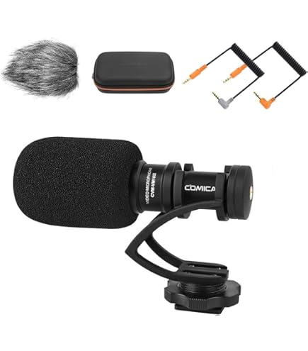 Amazon.com : Movo VXR4000R Directional Shotgun Condenser Video