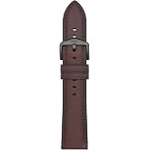 Fossil Men's 22mm Dark Brown LiteHide&trade; Leather Watch Band
