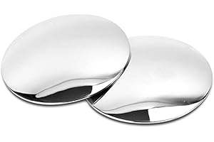 GotoShop Puzzle Sl Lenze 2inch 2pcs Circle Mirror Blind Spot Rear Side View Rearview for Car Truck Accessories 50.8mm 2" 2pice Set