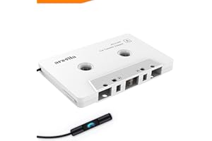 Arsvita Car Audio Bluetooth Cassette Receiver, Tape Player Bluetooth 5.0 Cassette to Aux Adapter