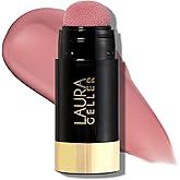 LAURA GELLER NEW YORK Serum Blush Tint, Lightweight Liquid Blush for Cheeks, Weightless Watercolor Sheer Finish, Practical Pink