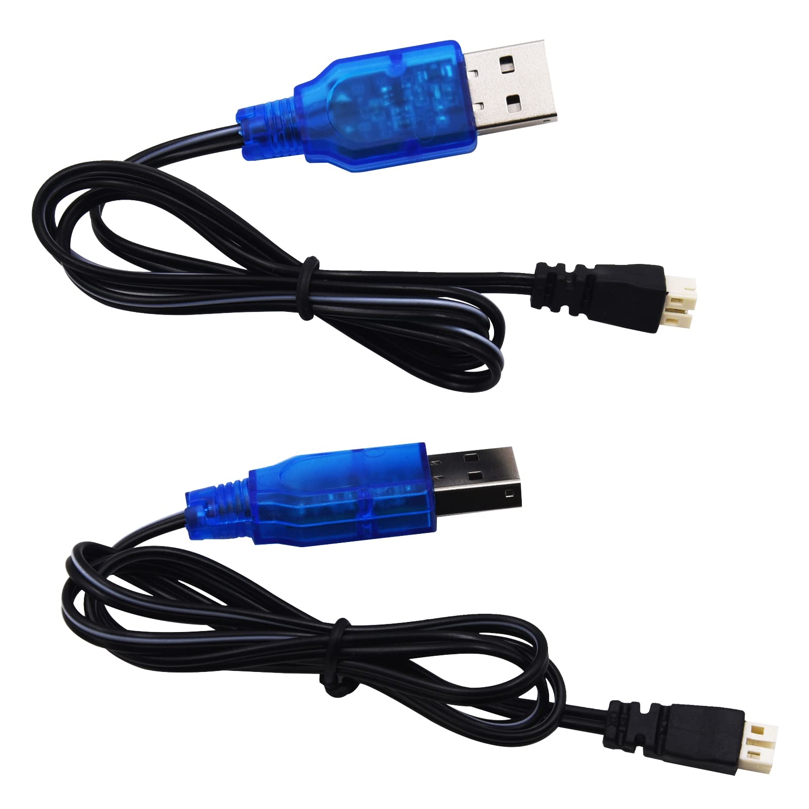 Photo 1 of Blomiky 1S Lipo 3.7V-3.8V 0.5A USB Charger Cable with JST-PH2.0 Connector Plug Compatible with EMAX Small Hawk S or Free Style RC Drone / 3.7V Ph2.0 USB 2