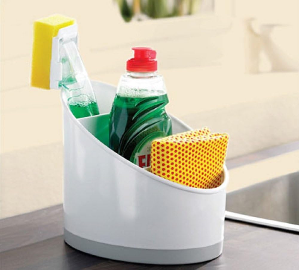 Kitchen Sink Organiser Tidy Holder Storage Washing Up Accessories