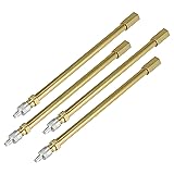 X AUTOHAUX 4pcs 150mm/5.91" Long Brass Auto Tire