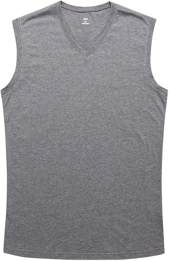 Y2Y2 Men's Sleeveless VNeck TShirt at Amazon Men’s Clothing store
