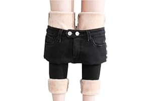 INESVER Winter Sherpa Fleece Lined Leggings for Women Winter Warm Thermal Pants Workout High Waist Leggings Yoga