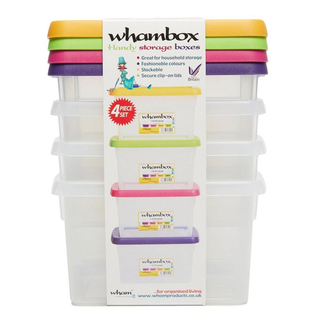 Wham Box & Lid 1.5L Set of 4