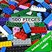 Click n' Play - 500 pc Value Pack of Building Bricks - Tight Fit and Compatible with Lego