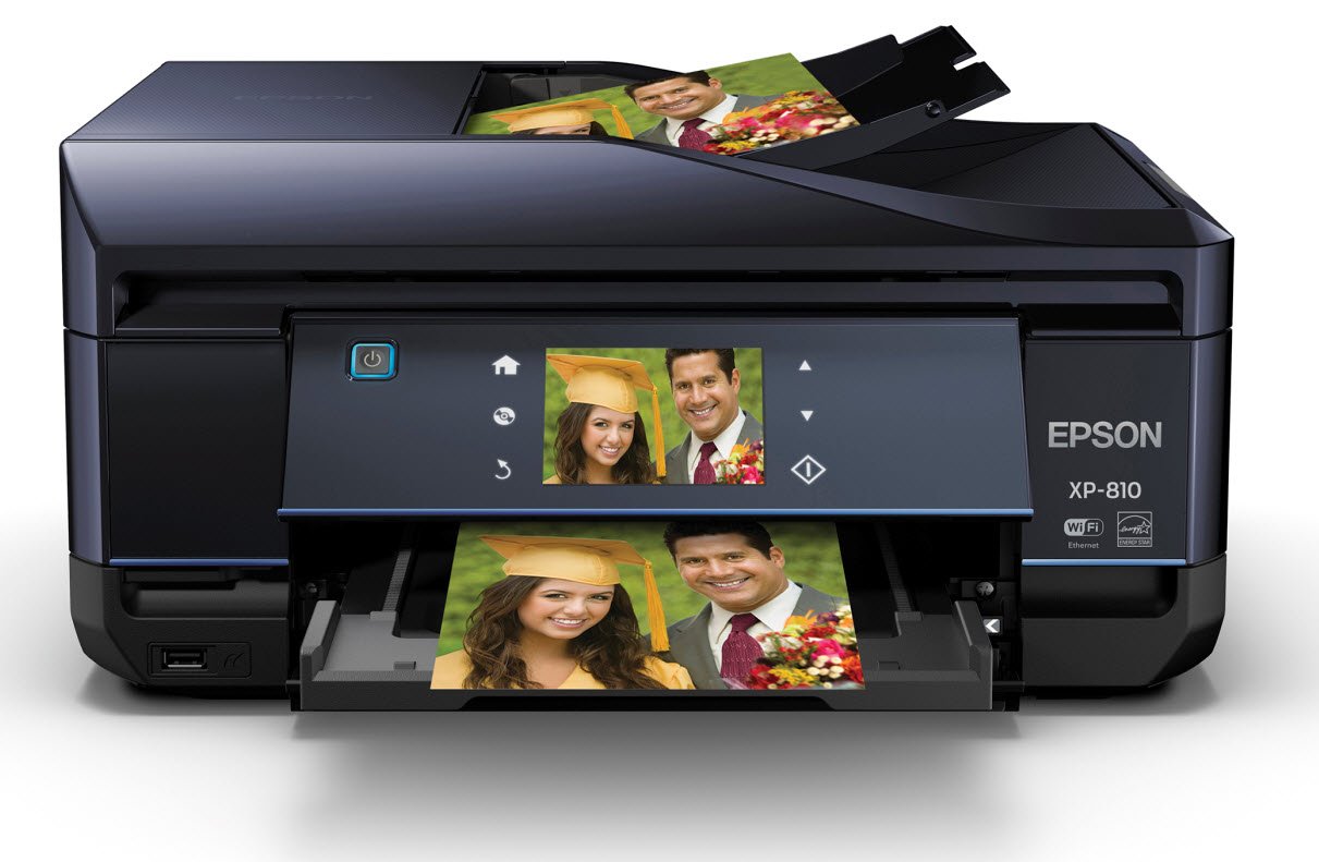Amazon.com: Epson C11CD29201 Expression Premium XP-810 Small Wireless Color  Photo Printer with Scanner, Copier and Fax: Electronics