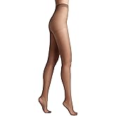Conte Control Top Tension Sheer Pantyhose Tights with Silky Matte Effect Nuance 20 Den
